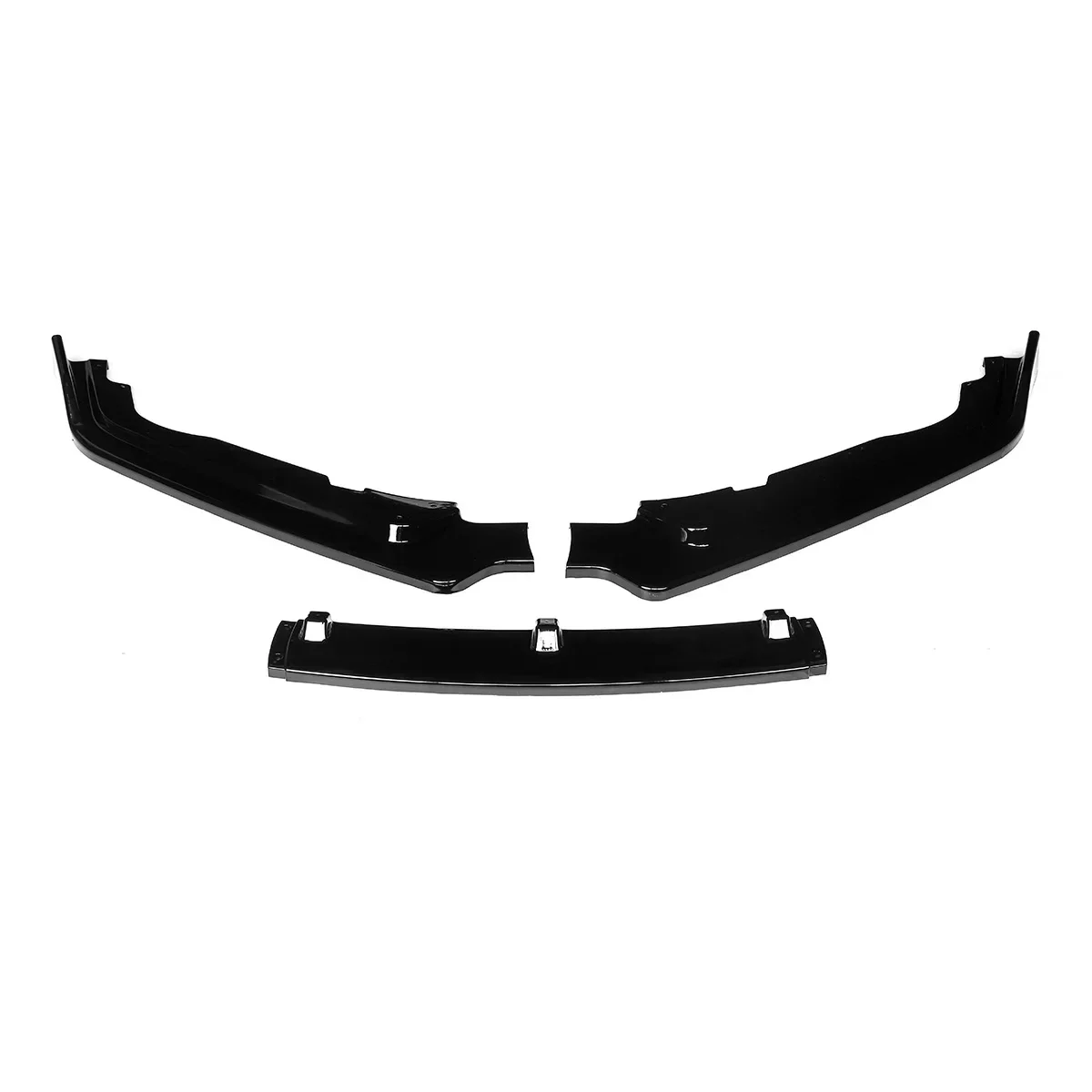 

3PCS Car Front Bumper Splitter Lip Diffuser Spoiler Body Kit Protector Cover For Subaru BRZ 2015-2017 Bumper Lip Deflector Lips