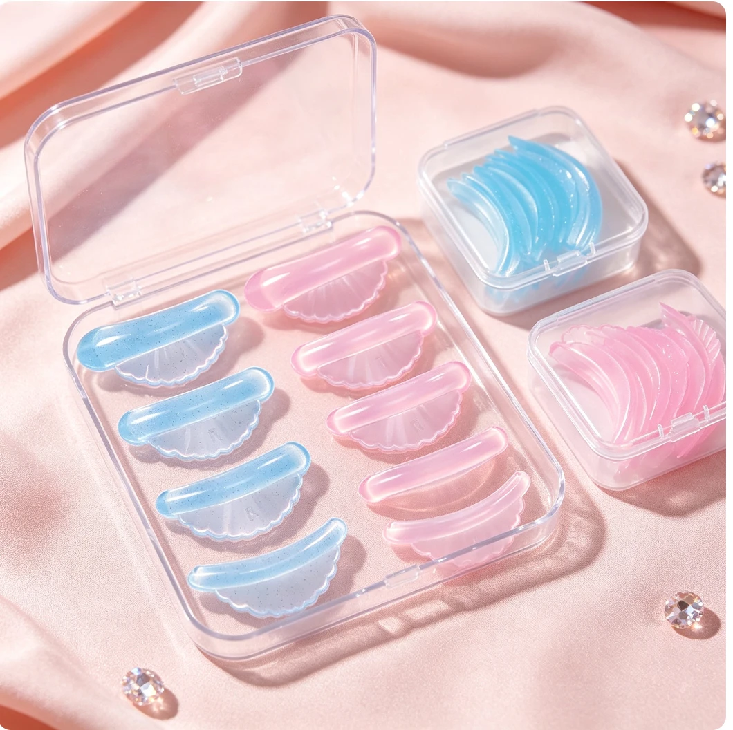 Outer Shell Eyelash Perm Silicone Eye Pad Self-adhesive Keratin Eyelash Curling Surgery Isolation Silicone Beauty Soft