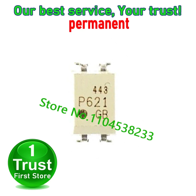 10PCS/LOT TLP627-1 TLP627 P627 DIP-4 Trust First w magazynie