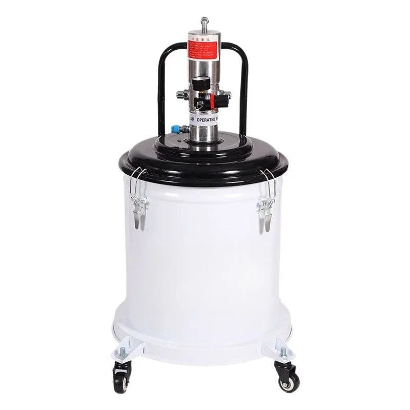 High pressure oil injector, pneumatic butter machine with pneumatic butter gun