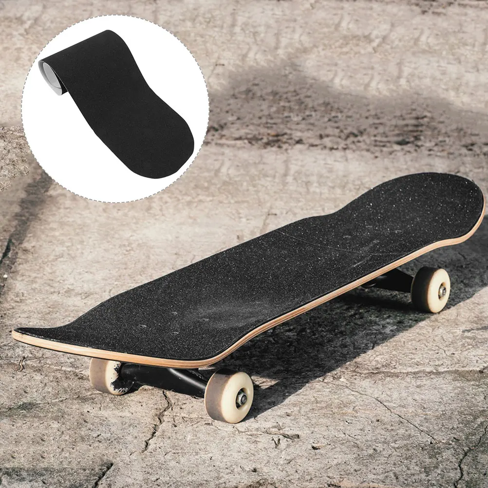

2 Pcs Skateboard Sandpaper Professional Tape Cuttable Replaceable Grip Multi-function Tapes