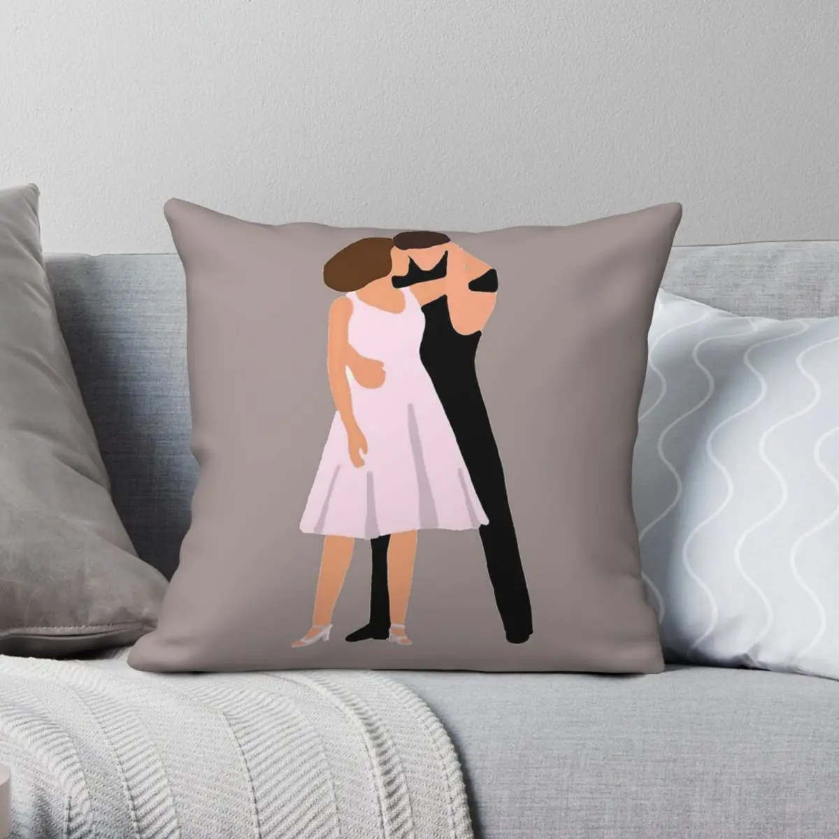 The Time Of My Life Dirty Dancing Square Pillowcase Polyester Linen Velvet Creative Decorative Car Cushion Cover Wholesale 18