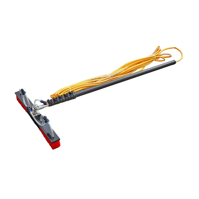 

Single-head billboard cleaning machine, hand-held roller brush, dry washing tool, telescopic rod, extended water brush