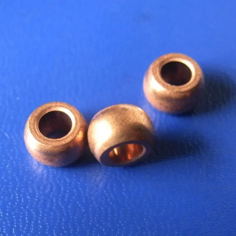 10pcs/lot Ball Bearing Copper Brass Bushing Inner Diameter 4 4.5mm Ball Diameter 8mm Lenght 5mm Precision Guide Sleeve gear