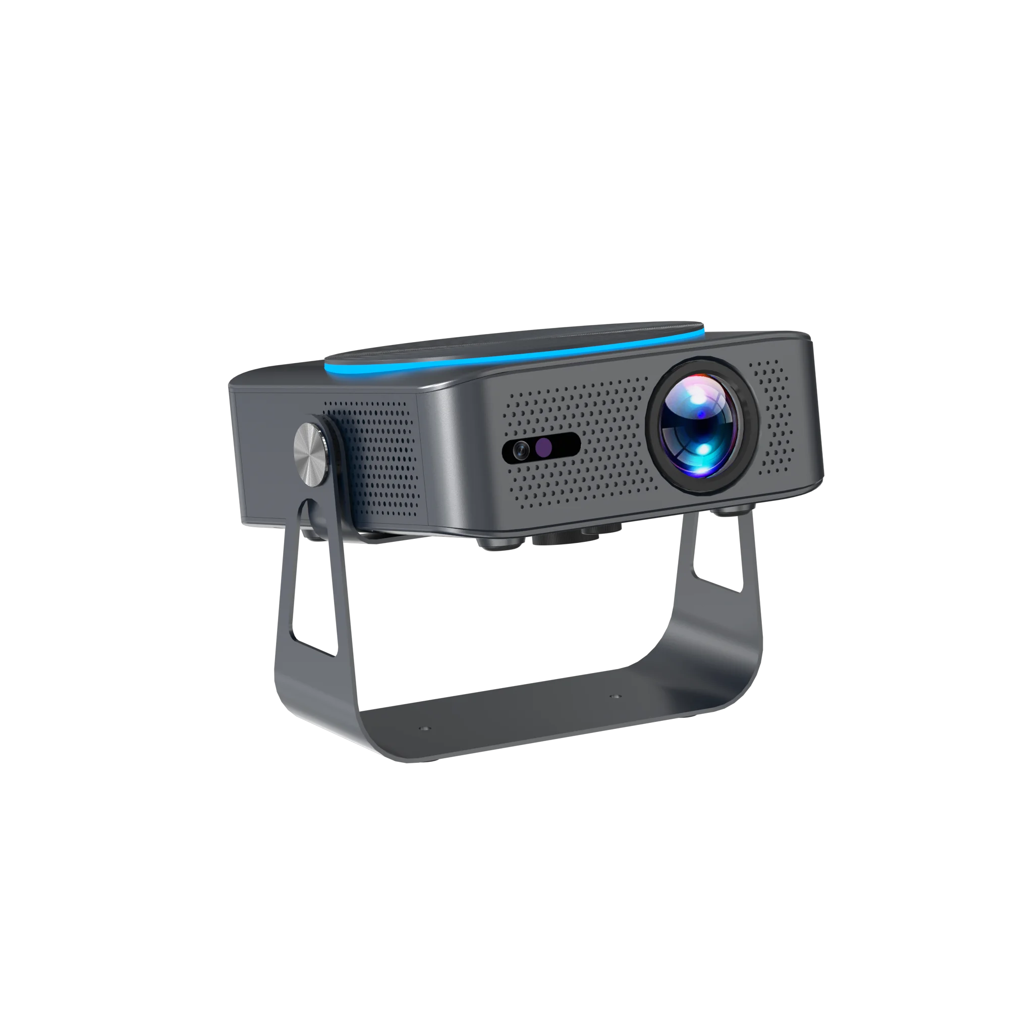 New Design Portable Mini LED Home Projector 2026 P7-ULTRA Android11 System AUTO Focus 7000 Lumens400ANSI FHD 4K Support BT5.0
