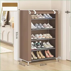 Shoe Cabinet Home Furniture Shoe-shelf Organizer Multi-Layer Dust-Proof Storage Shoes Cabinet Nonwoven Fabric Simple Shoe Rack