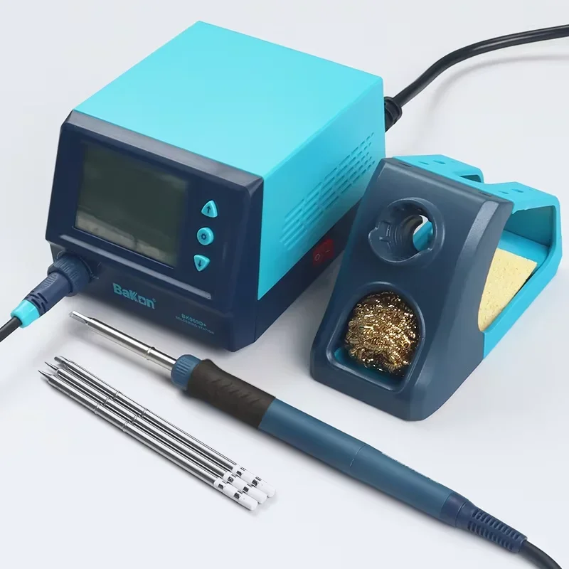 Bakon 75W BK969D + Soldeerstation T12 Soldeerapparatuur Auto Sleep Intelligente Soldeermachine Gereedschappen Geba De Solda