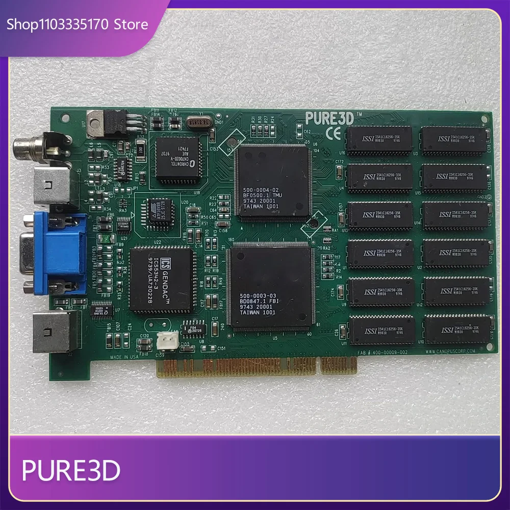 

For CANOPUS PURE3D 400-00009-002 Video Data Acquisition Card