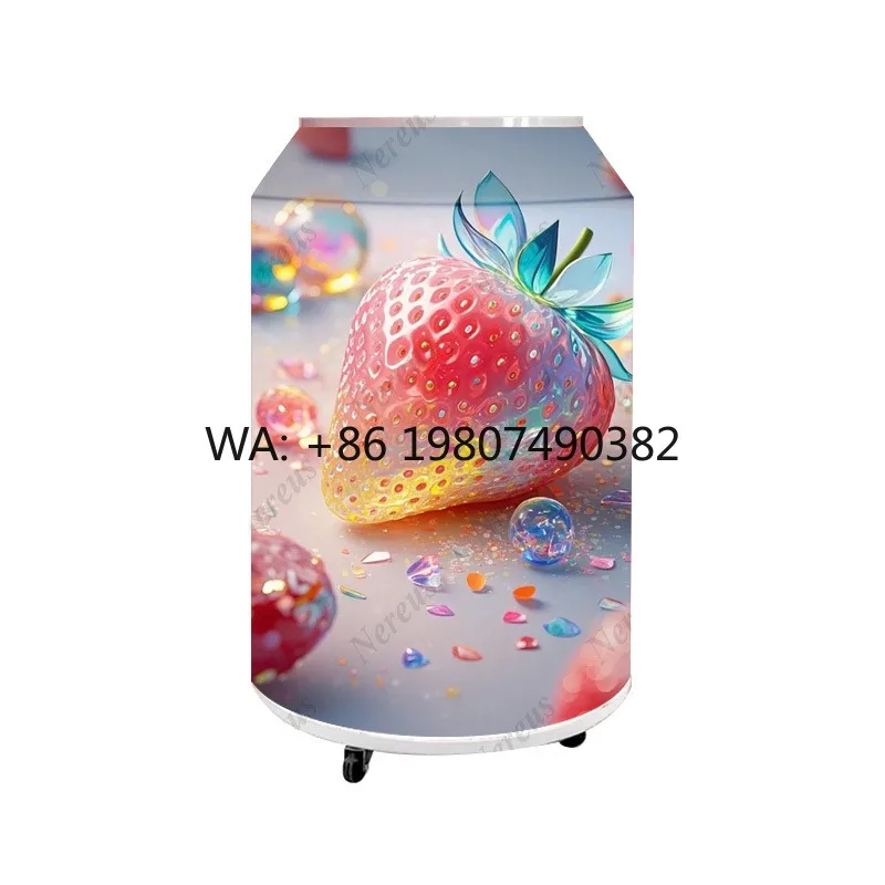 IP65 Waterproof SMD Full Color 360° View LED Panel Fixed Custom Creative Indoor Advertising Display Screen