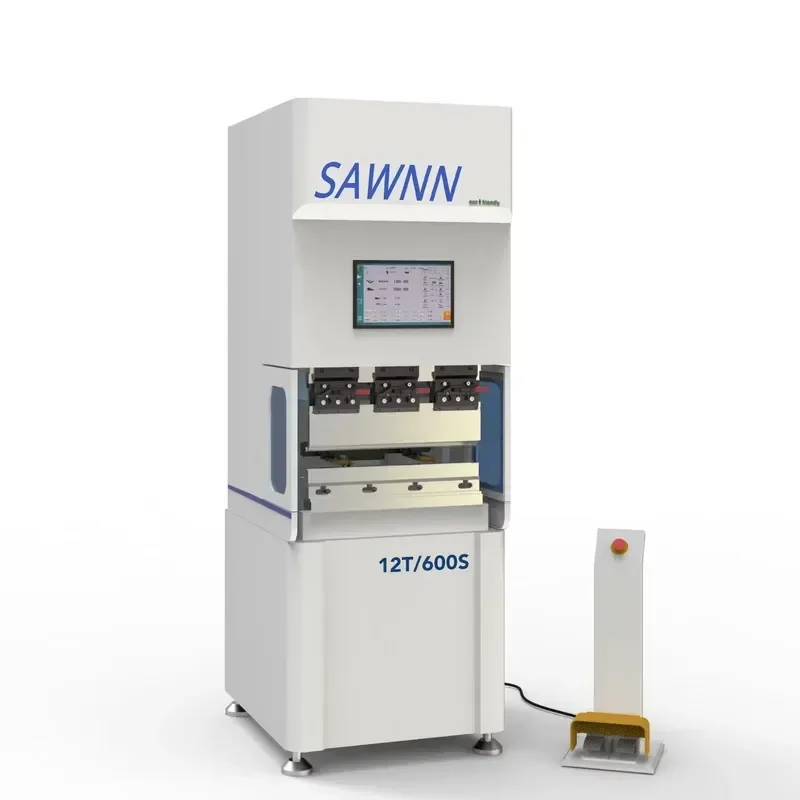High Voltage Resistant Semi-Automatic CNC Electric Press Brake Bending Machine 12T/600 Motor High Productivity for