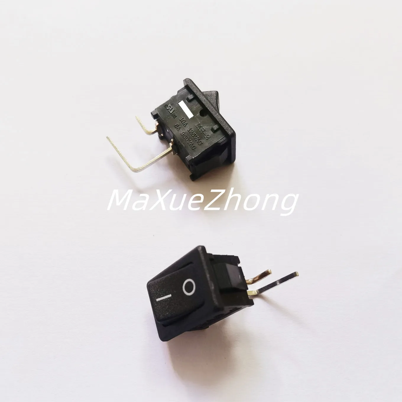 

Original new 100% MR-2 power rocker switch 10A 250V bend foot 15*21MM