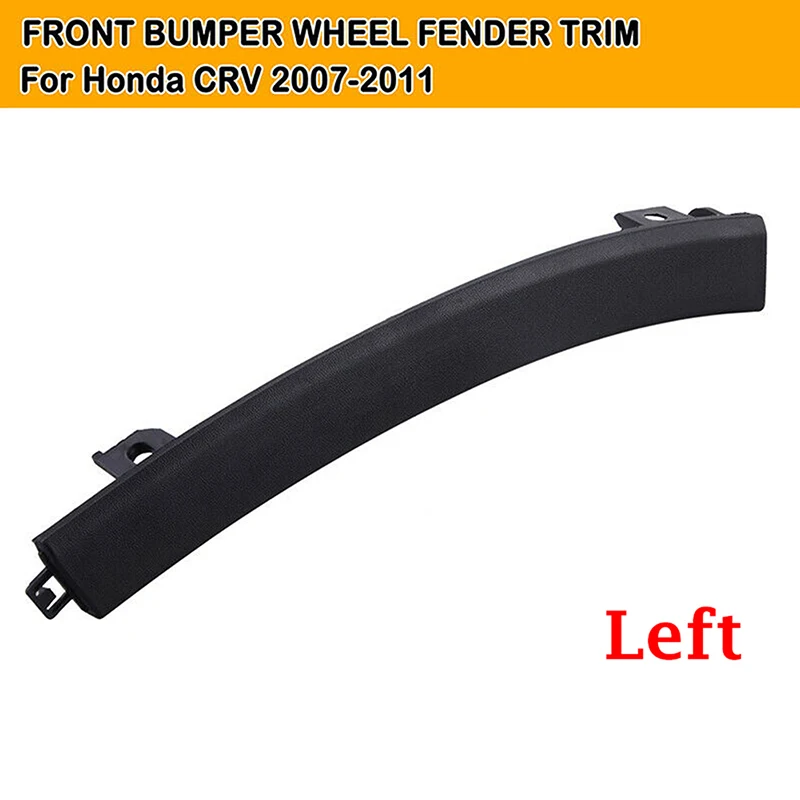 Car Front Bumper Black Wheel Molding Fender Trim for Honda CR-V CR V 2007 2008 2009 2010 2011 Accessories Auto Exterior Parts