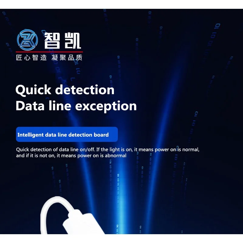 Intelligent Data Line Detection Board for Mobile Phone USB Cable Tester Short Circuit on-Off Switching Test Board Tool