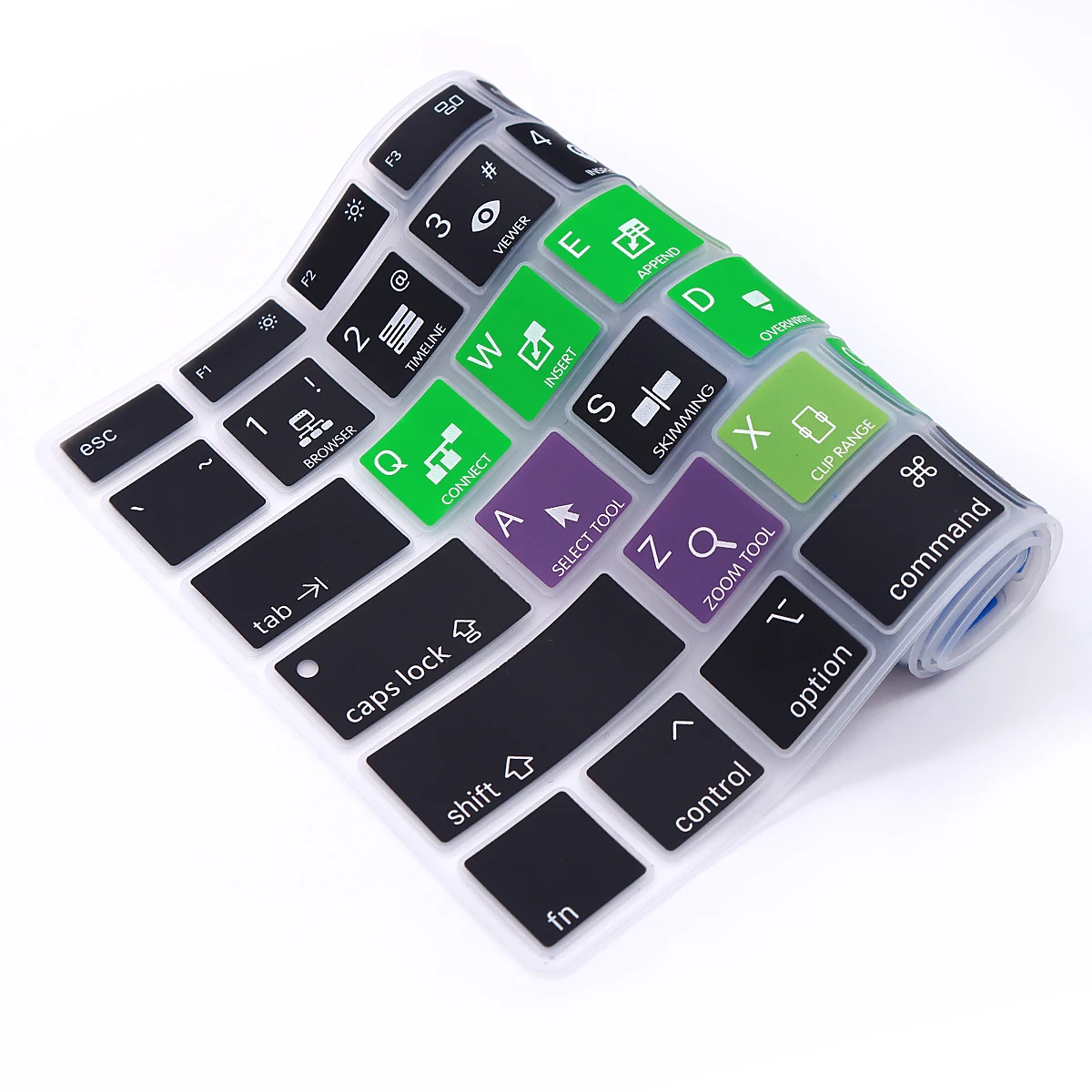 Tampa do teclado com Touch ID para MacBook Air, Final Cut Pro X, Layout dos EUA, 13,3 polegadas, A2179, A2337, Chip M1, 2021, 2020