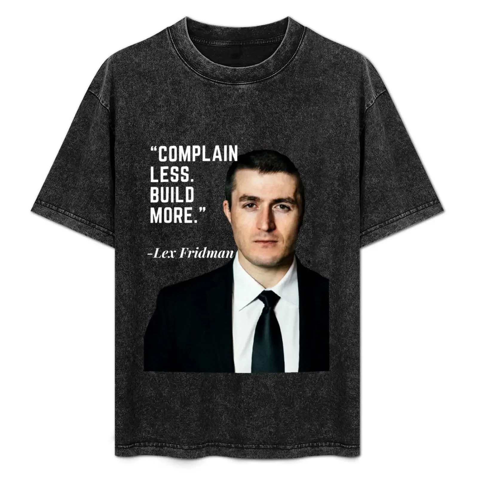 Lex Fridman Podcast T-Shirt Soft Lightweight Cotton T-Shirt
