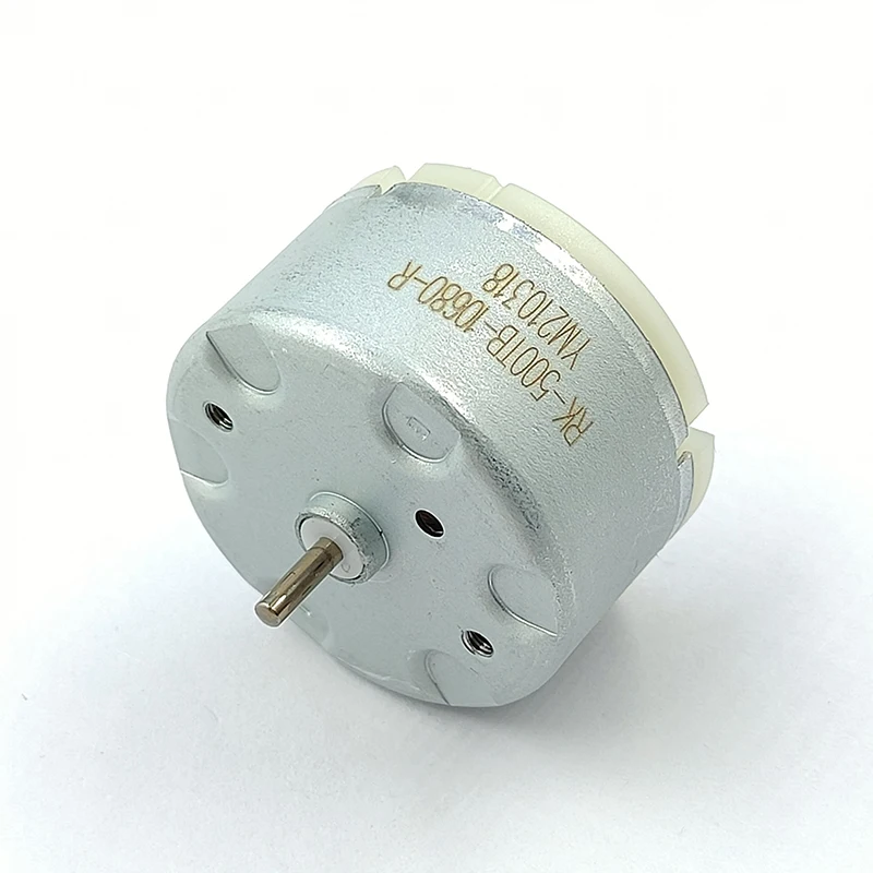RK-500TB-10680 Mini 500 Motor DC 12V 18V 5900RPM Micro 32mm Diameter Carbon Brush Spindle Motor DIY Sweeper Robot Toy Model