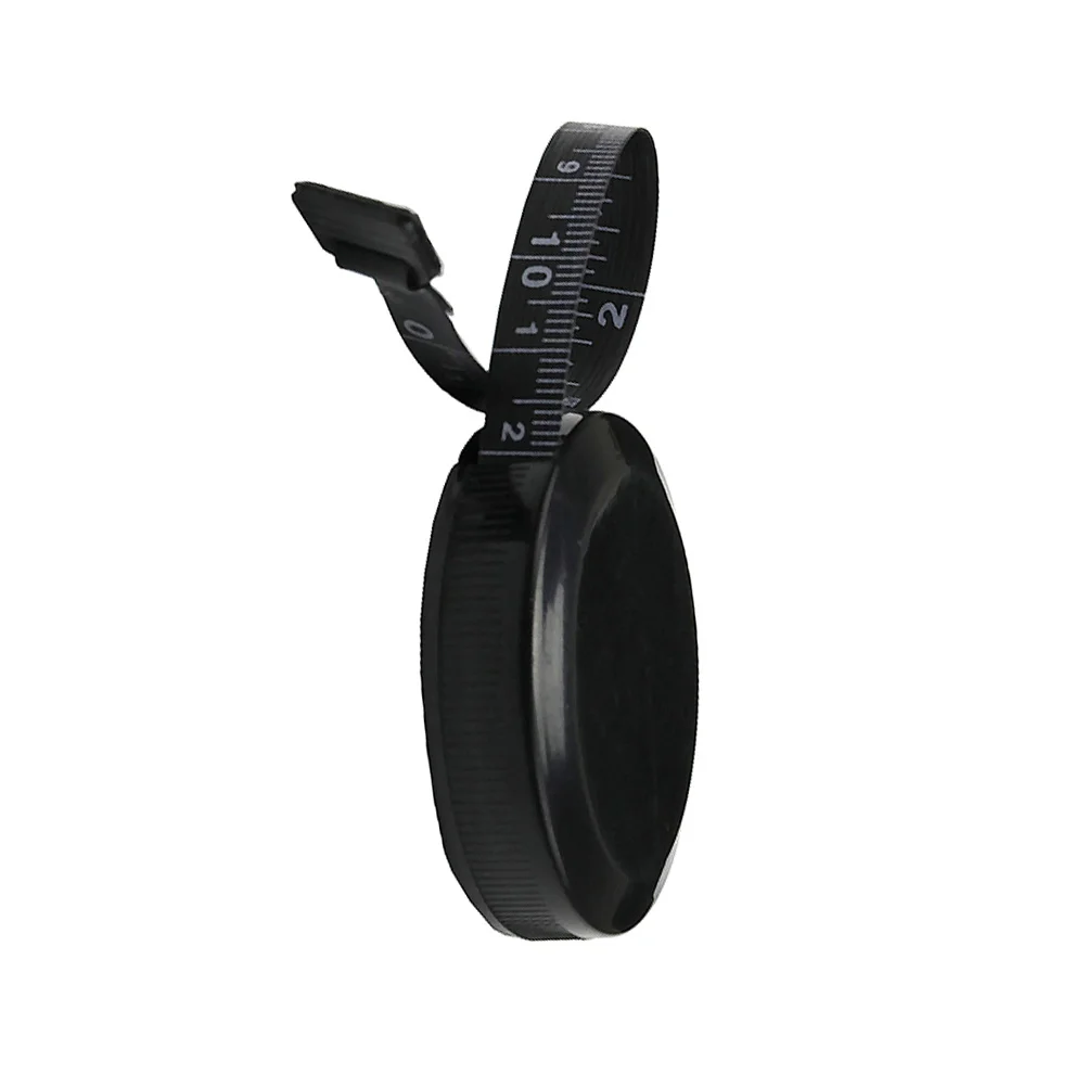 

4pcs 150Cm Black Mini Tape Measure Plastic Case Anti-Slip Shockproof Metric Scale Retractable Measuring Ruler Tool For Home