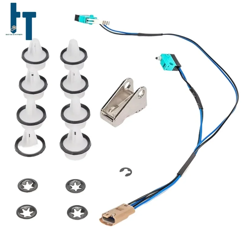 1025401-00-A 1016009-00-C 1042845-00-B Door Handle Upgrade Repair Kit Microswitch Harness W/Door Panel Clips for Tesla Model