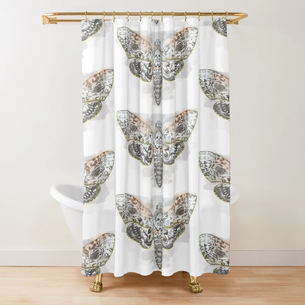 

Deaths Head Hawk Moth Shower Curtain Modern Showers For Bathroom For The Bathroom For Bathroom Shower Curtain