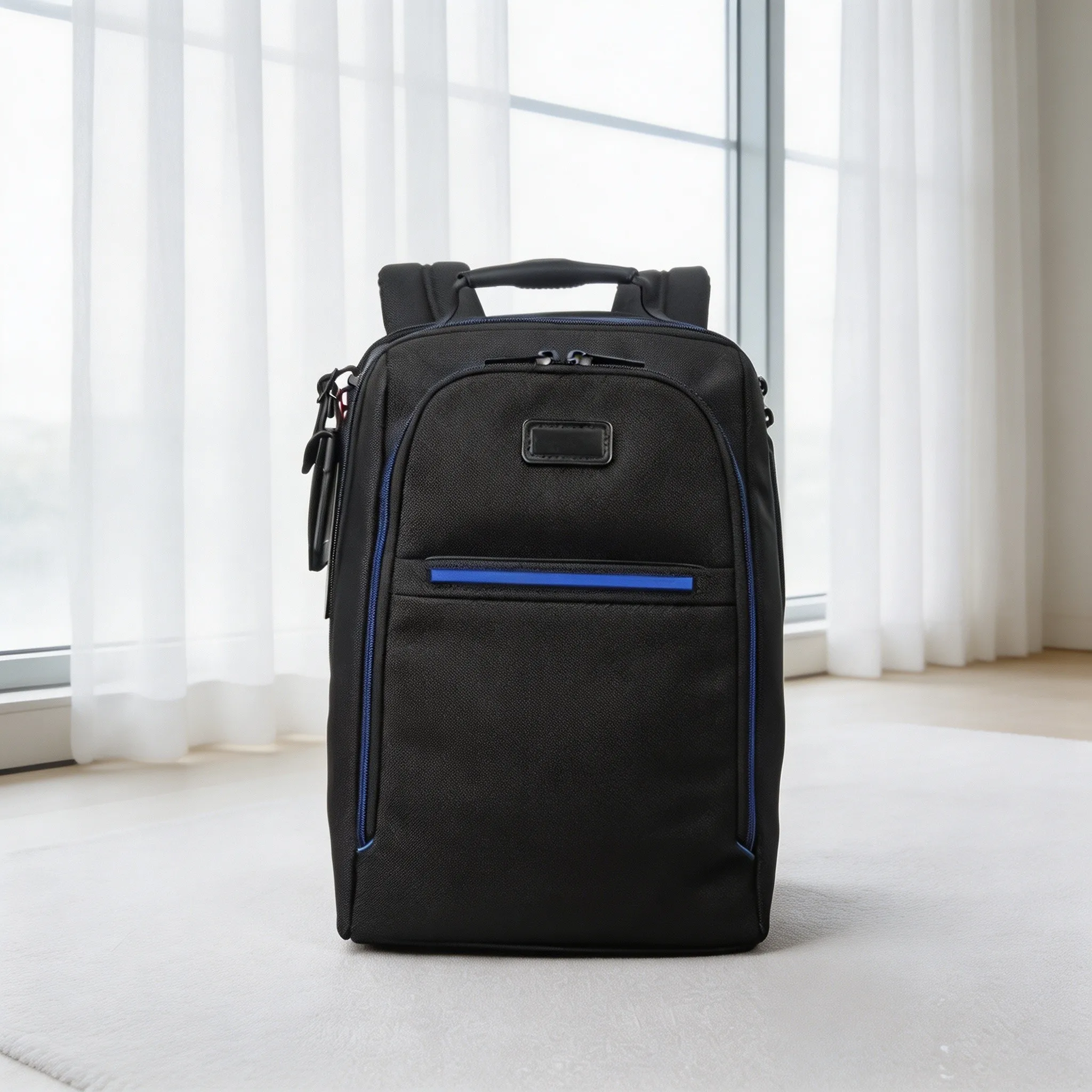Ballistic Nylon Trendy Backpack for Men, Stylish Business Casual Daypack for Daily Commute