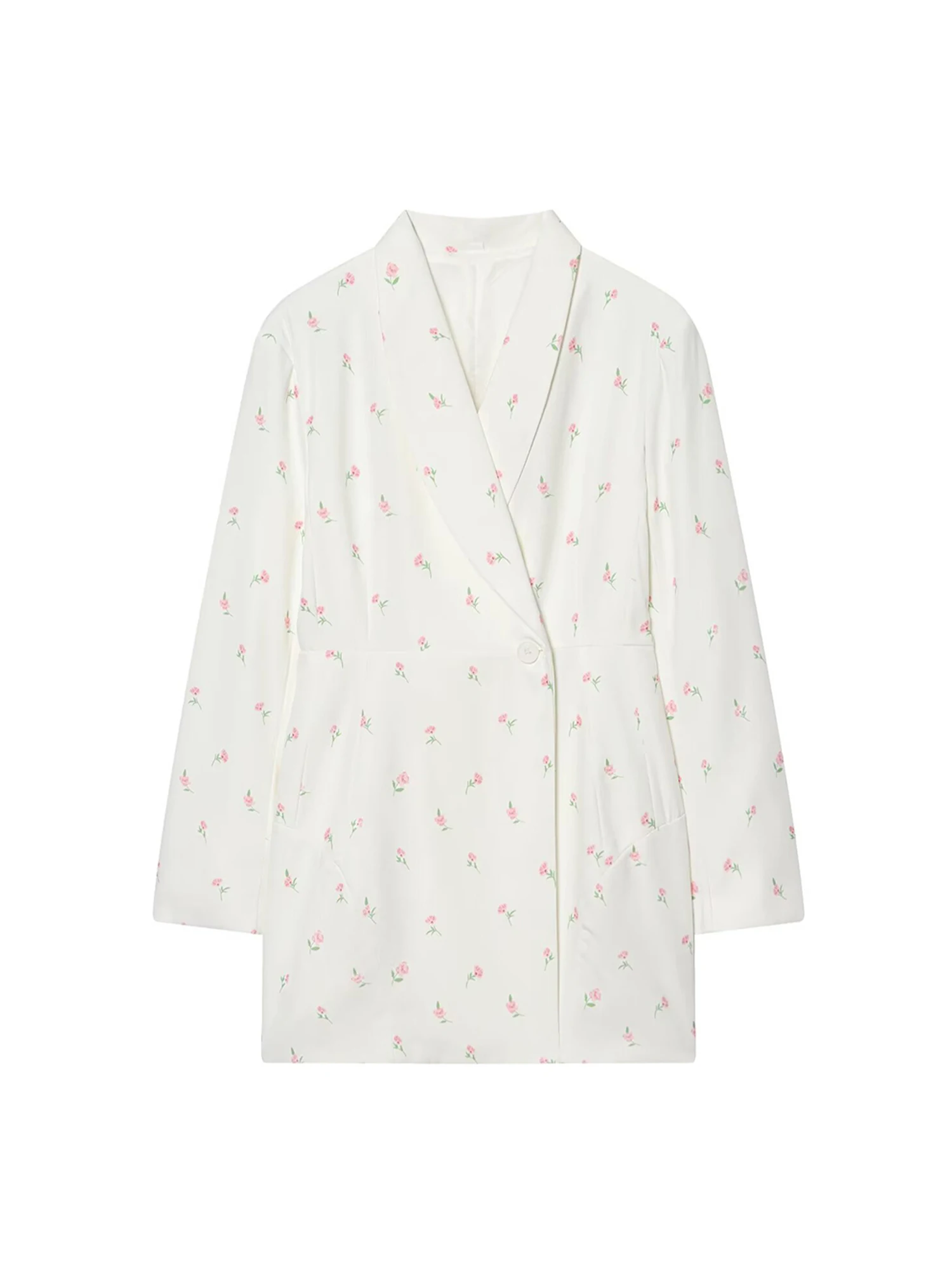 

Women's Brown Blazer Jacket Vintage Office Ladies Long Sleeve Oversize Outerwear Single Breasted Suit Coat Y2k 2000s Autumn 2025