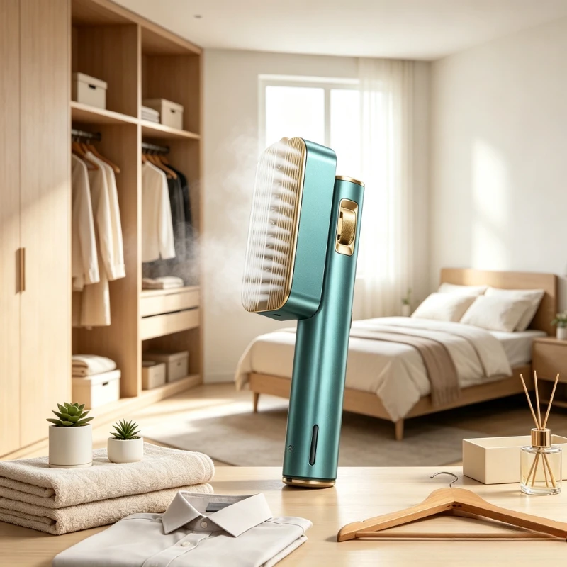 Handheld Garment Steamer Dry Wet Ironing Rotating Head Portable Steam Iron for Clothes Home Travel Dorm Daily Use 핸디형 스팀다리미