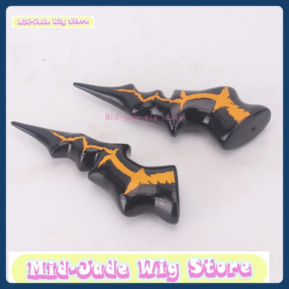 Mid-jade Pruik Winkel Arknights Chen Sui Hongxia Cosplay Anime Game rollenspel Halloween Kostuum Props Synthetisch Haar