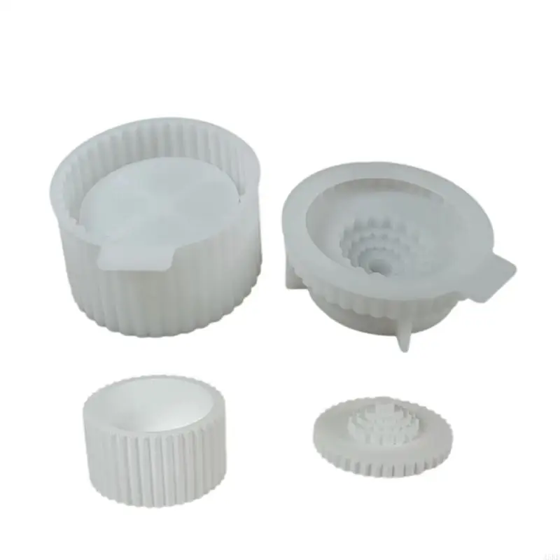 

Striped Storage Box Molds Storage Container Moulds with Lid Silicone Texture Suitable for Clothing and Stationery
