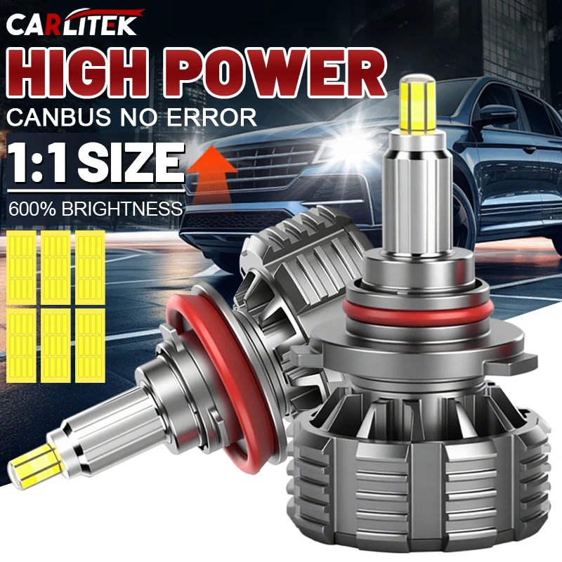 

H7 360 Led for Projector Lens Canbus Car Headlight Bulb H8 H11 H1 HB3 9005 HB4 9006 Automotive Fog Lights Turbo Mini Lamp 12V