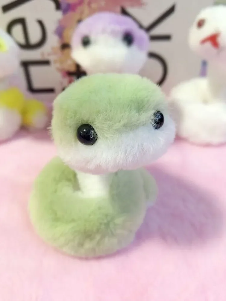 هدايا حفلات الأفعى المحشوة الواقعية، حيوانات محشوة، حيوانات لطيفة محشوة، مادة زخرفية صغيرة ناعمة