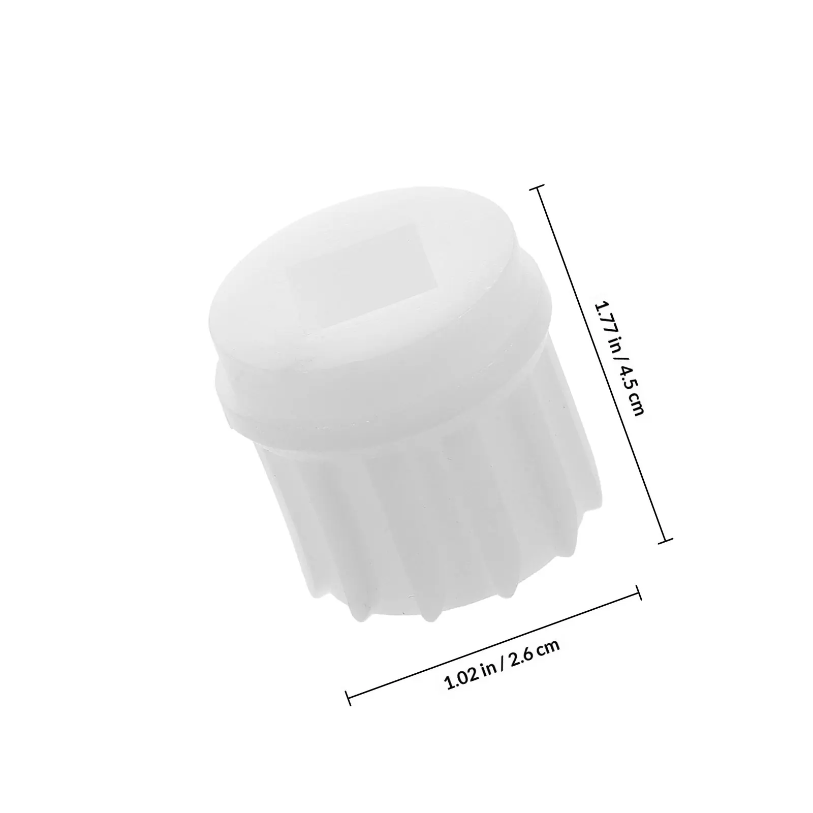 12-Tooth Meat Grinder Screw Plastic Sleeve Replacement Parts Efficient Grinder Gear Sausage Stuffing Mincing Accessories