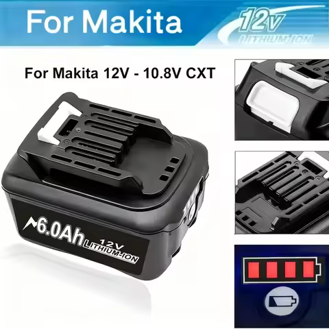 10.8V 12V Max 4.0Ah/6.0Ah Li-ion Rechargeable Battery for Makita BL1040 BL1040B BL1050B BL1020B BL1041 BL1016 BL1021.