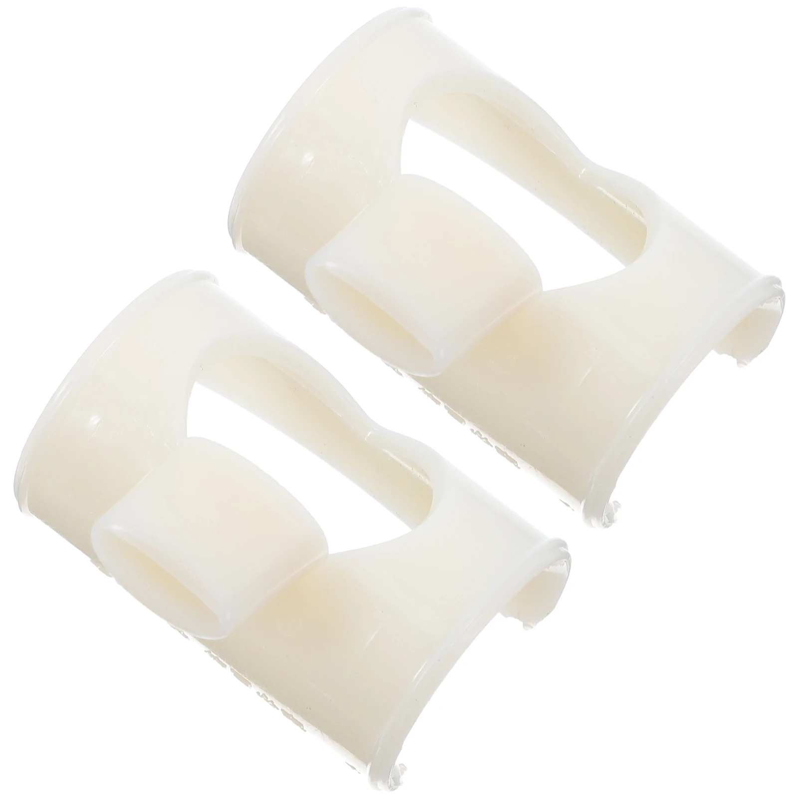 

2 Pcs Flute Mouthpiece Blowing Helper Beginner Aid Clip on Wind Training Device Tool Chinese Practice Plastic Flutes Nozzle