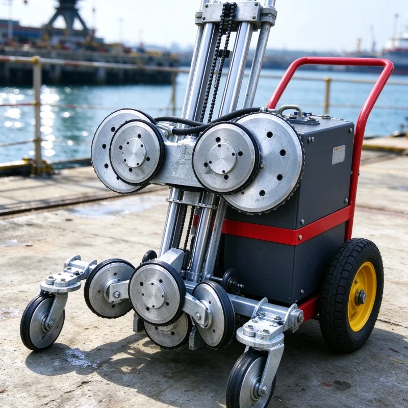 Customized Lightweight Hand-Held 8HP Portable Diamond Wire Saw for Complex Stone & Concrete Cutting in Confined Spaces