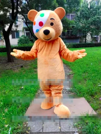 

New Adult Hot Sale Foam Halloween one eye bear Cartoon Mascot Costume Plush Christmas Fancy Dress Halloween Mascot Costume