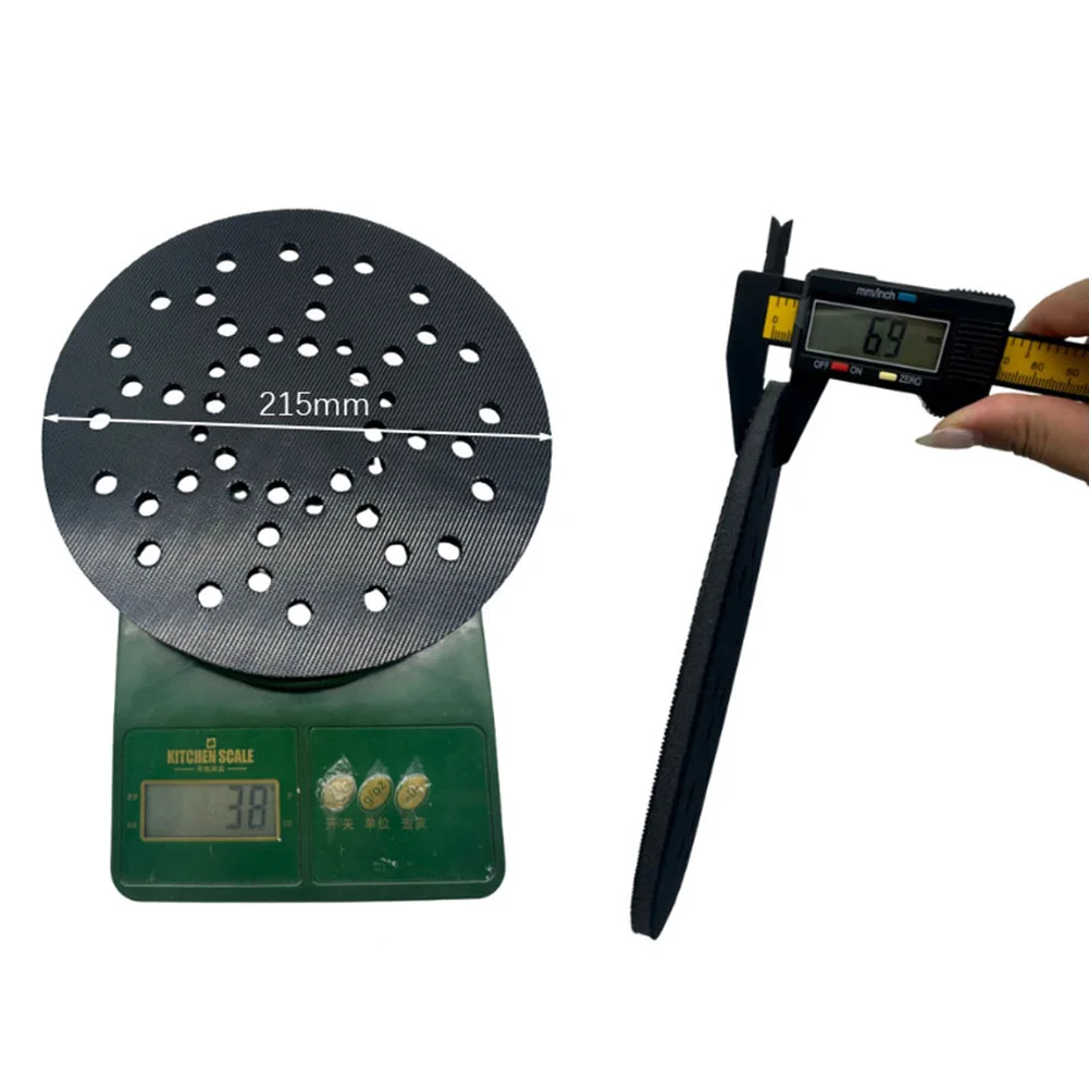 215 مللي متر الرملي وسادة لوحة تلميع لوحة حماية جلخ صافي ل جدار ساندرز دعم الرملي القرص وسادة أدوات كهربائية