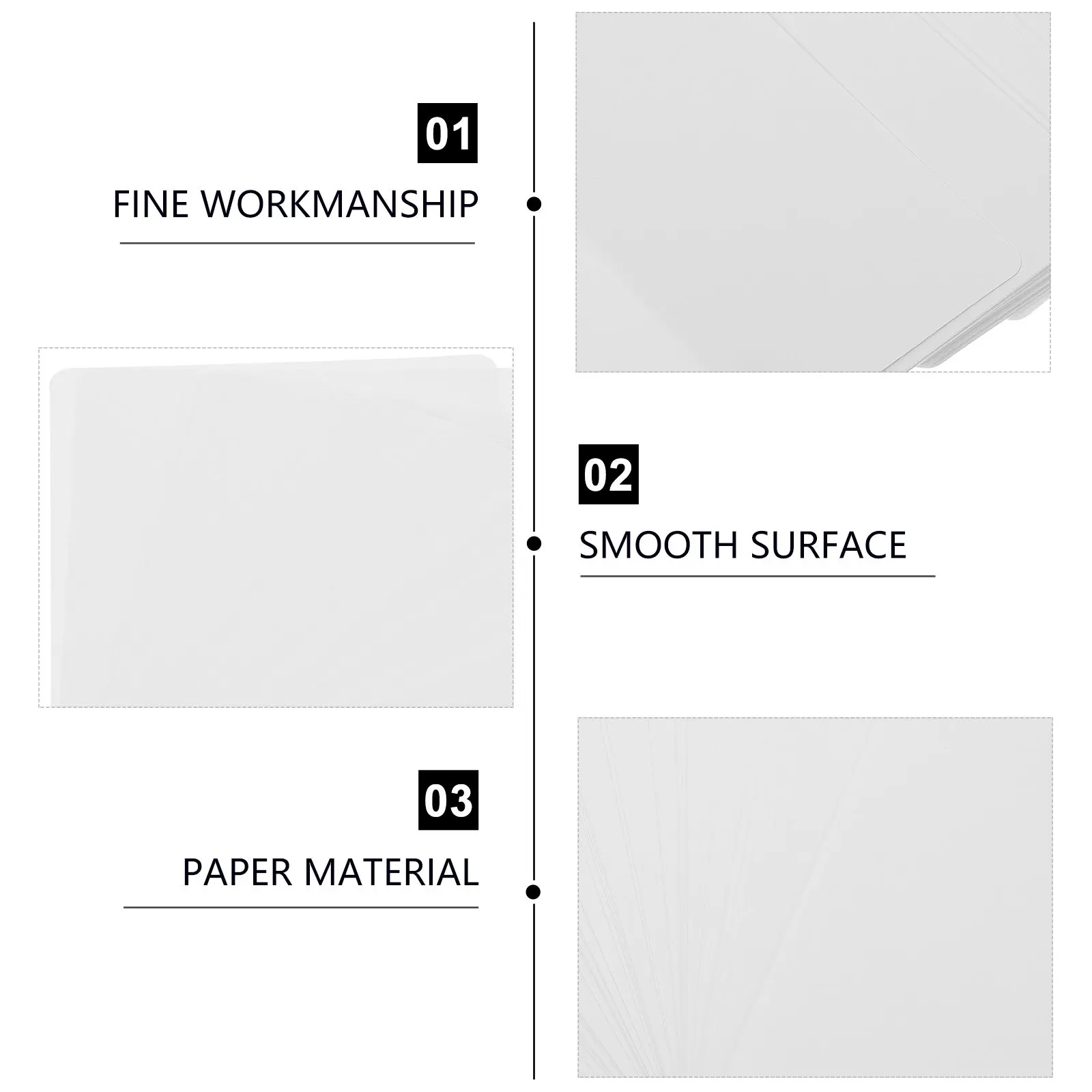 

50 шт. пустых открыток для творчества, бумажные карточки для закладок, подарочные бирки для студентов, для рисования и росписи, материалы для рукоделия