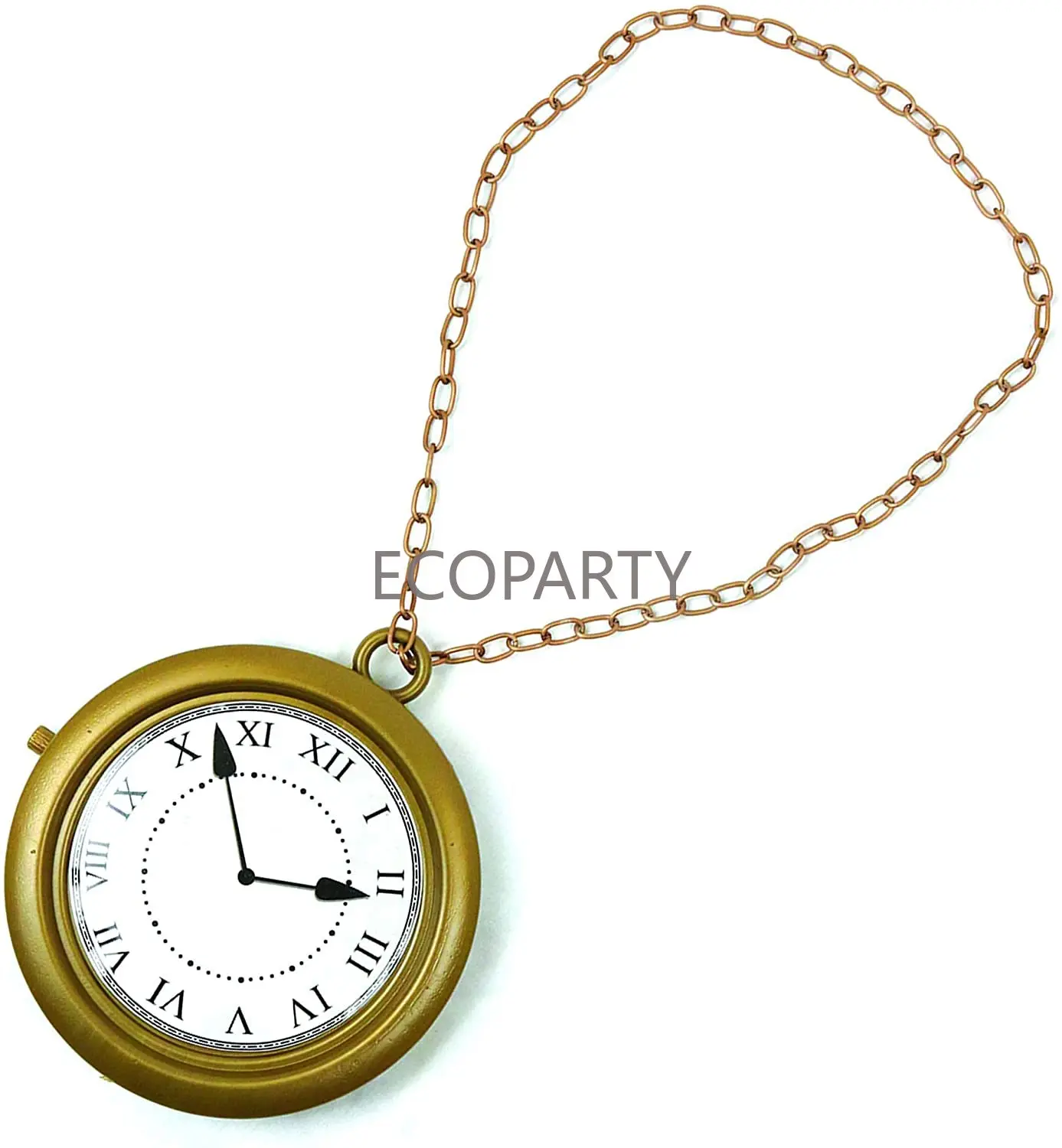 new csv erp ship Alice In Wonderland Mr. rabbit's Pocket Watch Bronze Wall Watch Cosplay Props Role-playing Accessories disfraz