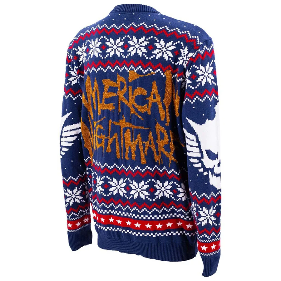 Men's Black Cody Rhodes Ugly Sweater Simple Fashion Pattern Different Soft And Close Fitting Suitable For Christmas Parties