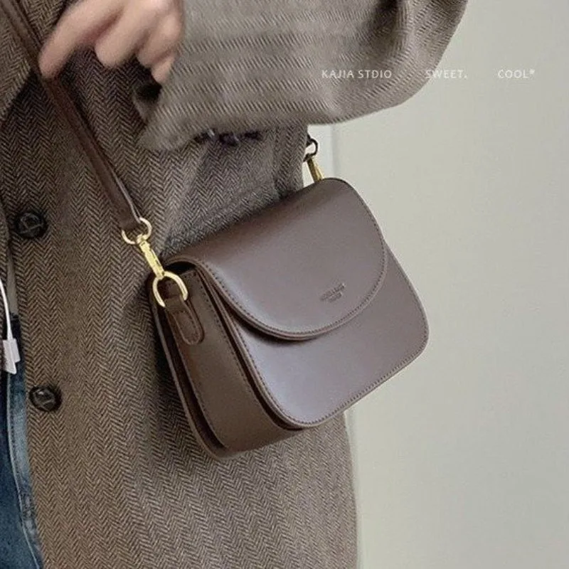 

Модная сумка-кроссбоди с логотипом-буквой, классическая дизайнерская кожаная сумка для женщин, элегантное решение