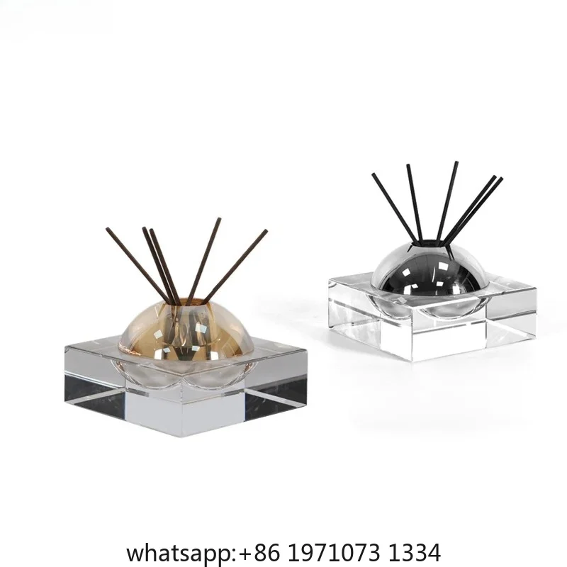 Transparent Glass Jars Jar Decorative Crystal Storage Jar Desk Decoration Rectangle  Container
