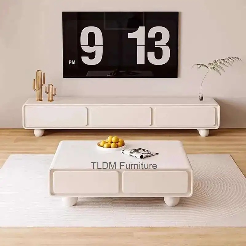 

Premium Drawer TV Stand Beauty Storage Trendy Vintage TV Cabinet Classic Nordic Mueble De Sala Modernos Livingroom Furniture