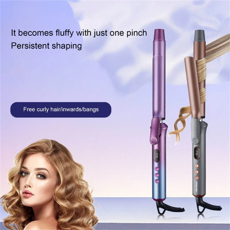 Curling Różdżka 30 mm baryłki cyfrowe wyświetlacze do włosów dla wszystkich rodzajów włosów
