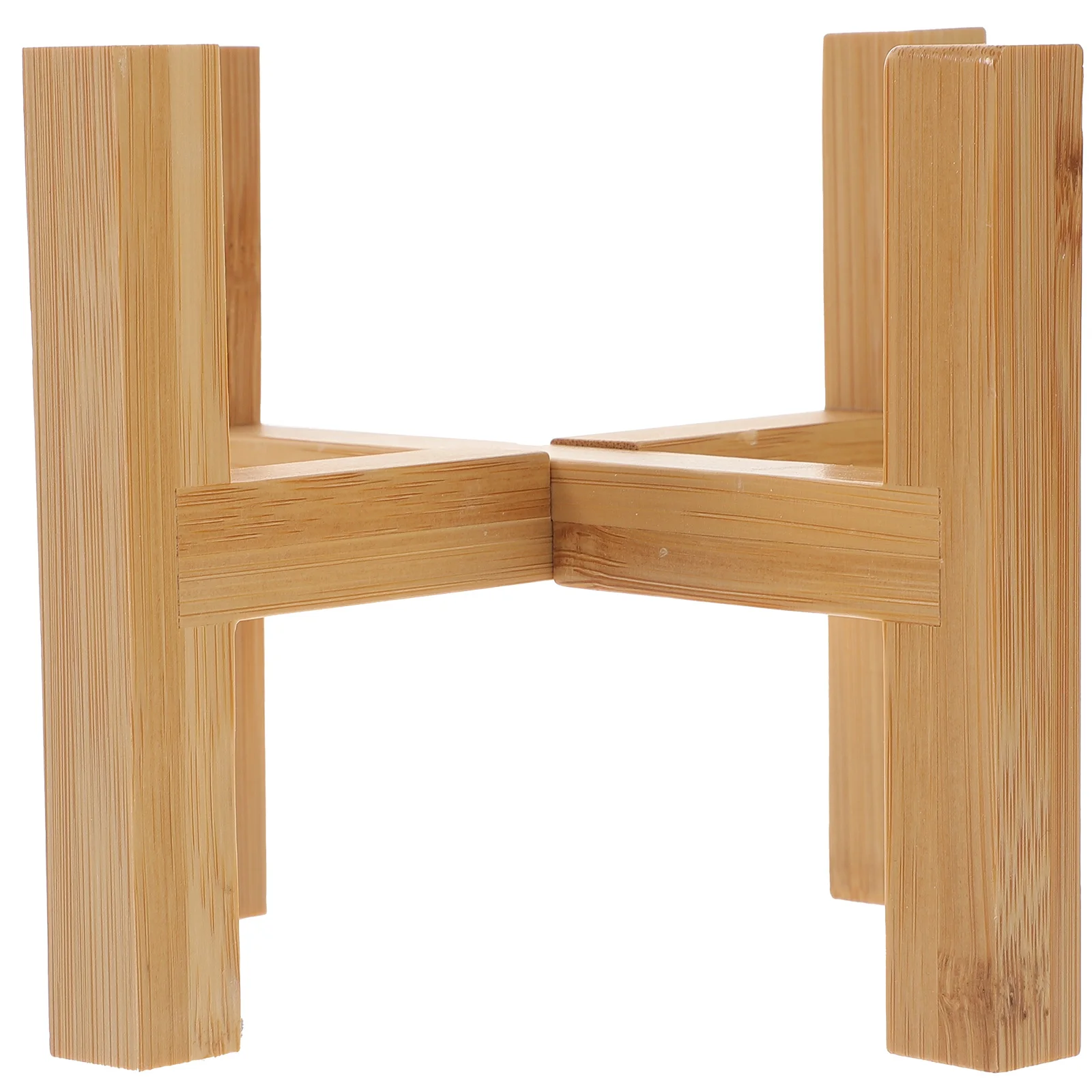

Wooden Flower Durable Plant Flower Shelf Stand Succulent Rack Pot Holder Medium Size Garden Decor