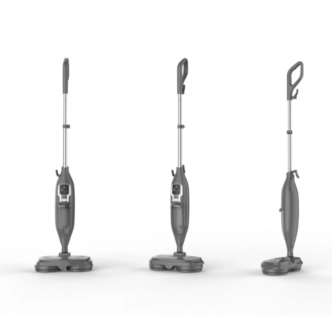 Quick Start Lightweight Upright Vacuum Cleaner Multi-Function Electric Steam Floor Washer With Rotary Head