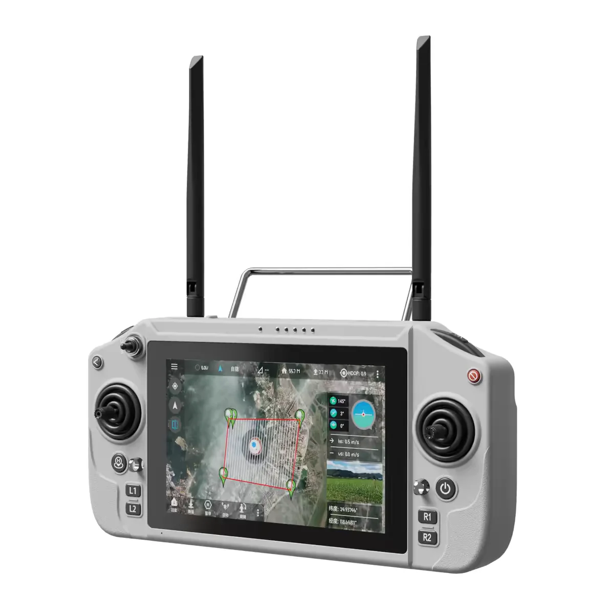 Venda direta da fábrica Fpv Racing à prova d'água bateria embutida controle remoto de drone de alta precisão