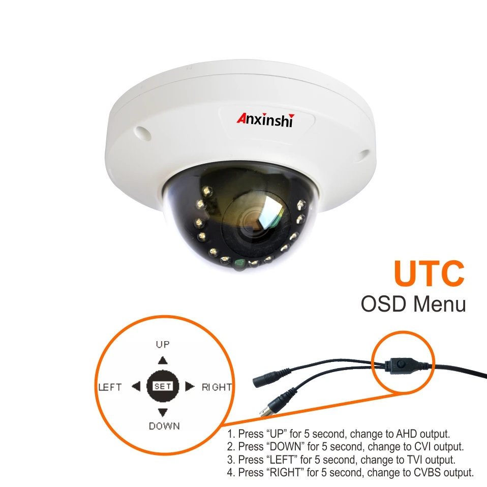 كاميرا مراقبة صغيرة عين السمكة البانورامية 1080P 360 درجة من فاندالز #6