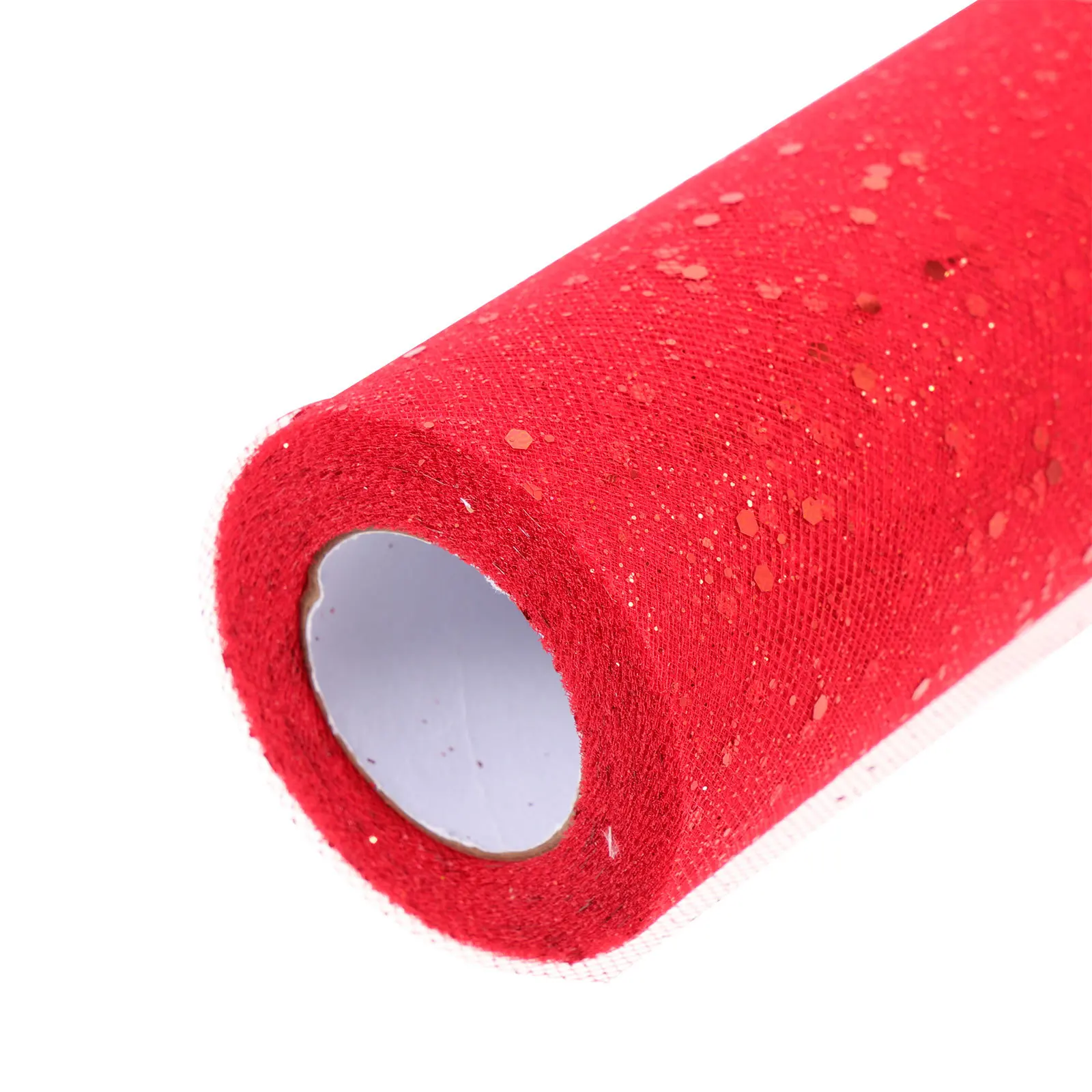 

Рулон блестящей тюлевой ткани, 1 катушка, сетчатая лента с блестками для юбки-пачки, украшение для букета, макет вечеринки, креативный марлевый материал