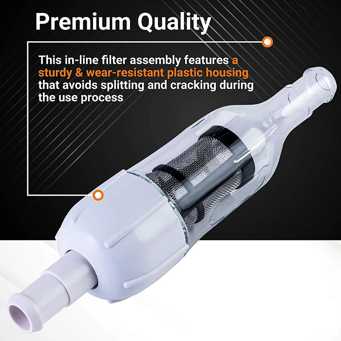 ACKOR 48-080 Zodiac Polaris 풀 클리너 모델 280,380,480 PRO,Vac-Sweep 380,280 TankTrax용 인라인 필터 스크린 어셈블리