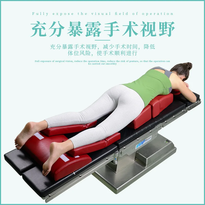 High Elastic Surgical Positioning Cushion Prone Position Pad Head Lower Extremity Leg Pad for Paralyzed Patients Operating Room